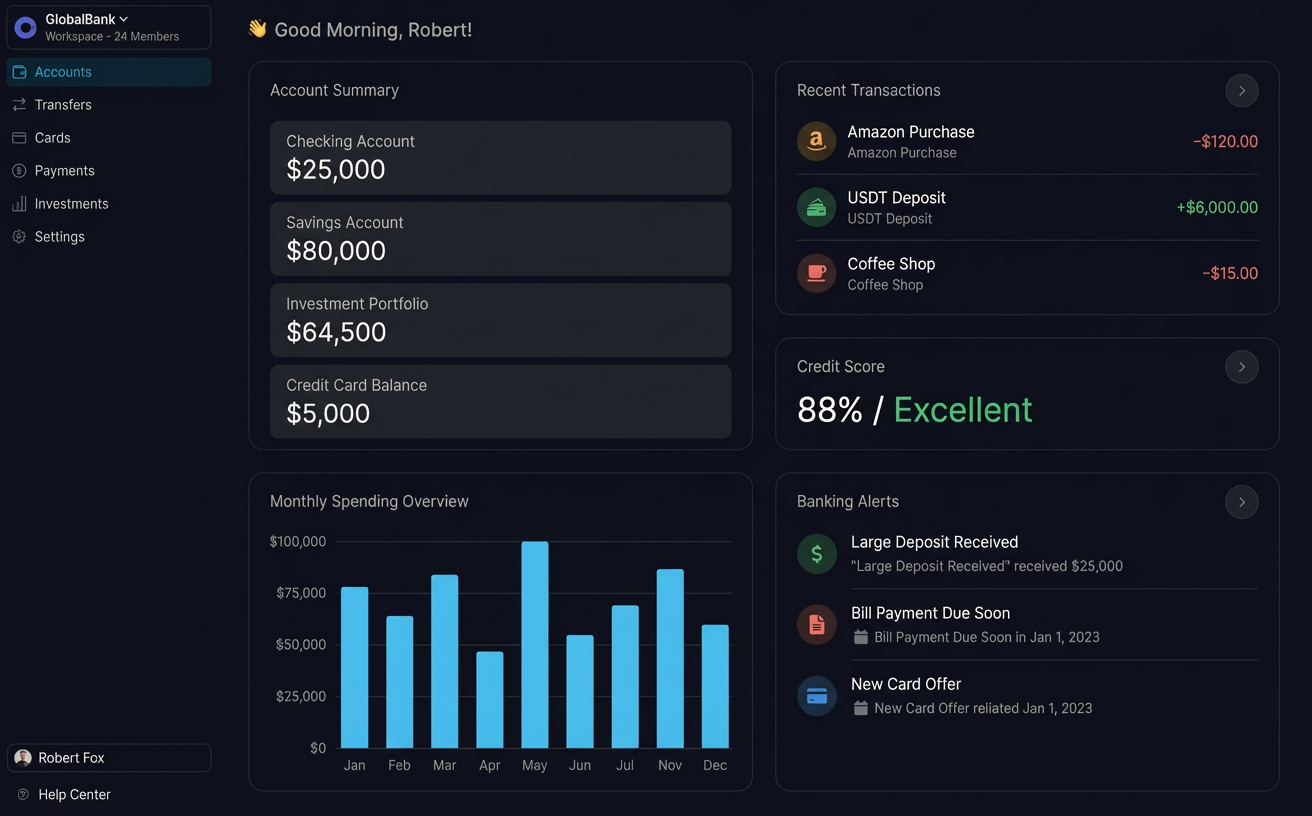 lustración de servicios de cuenta bancaria offshore (Offshore Bank Account)